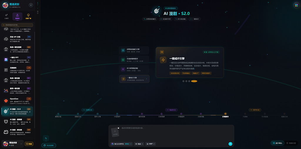 AIGC一站式全自动制作